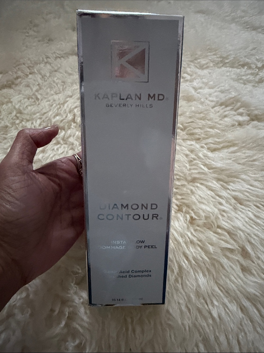 Kaplan MD Diamond Contour Facial Peel - Silver & White Box 300ml.